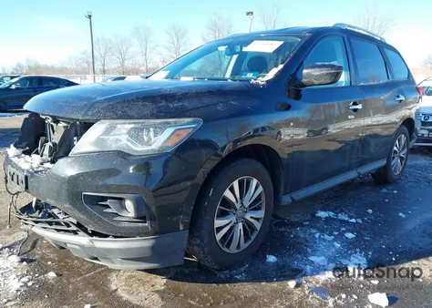 2018 Nissan Pathfinder Sv z USA, uszkodzony, nr VIN 5N1DR2MN8JC630109